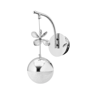 Led Aplik Şeker Krom - 3 Renk Işıklı - Beyaz | Gün Işığı | Kırık Beyaz