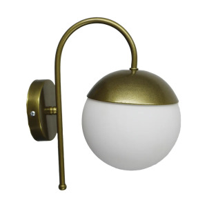 Arya Eskitme Bal Camlı Aplik - Kaliteli Modern Metal Aplik